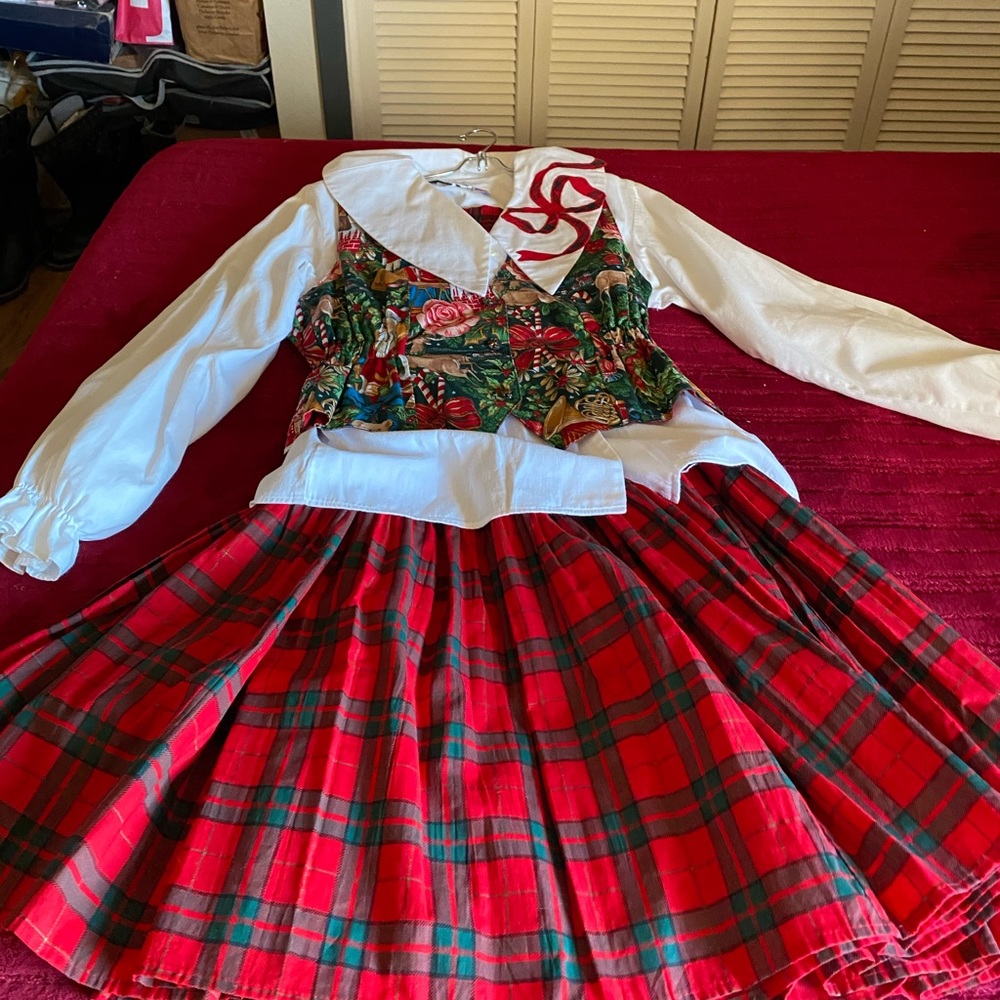 Vintage “On the Verge” Christmas Western Ensemble